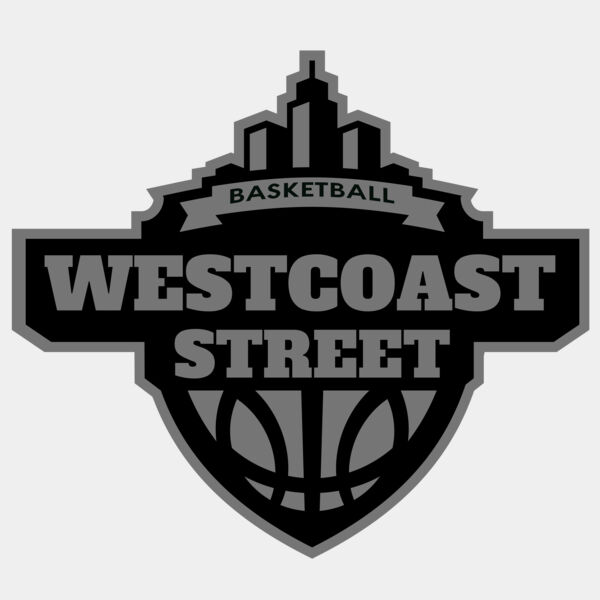 Westcoast Street Basketball League logo template Miniaturansicht