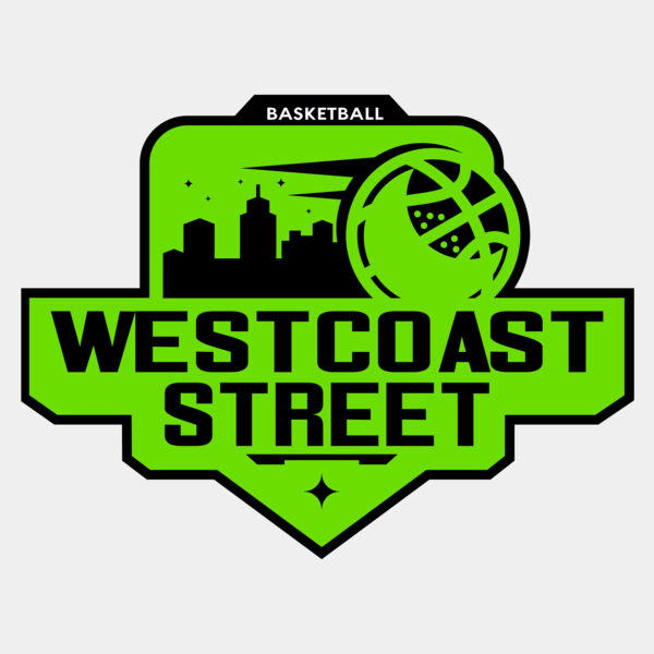 Westcoast Street Basketball logo template Miniaturansicht