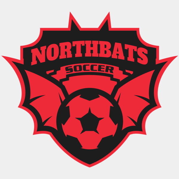 North bats Tournament Soccer logo template Miniaturansicht