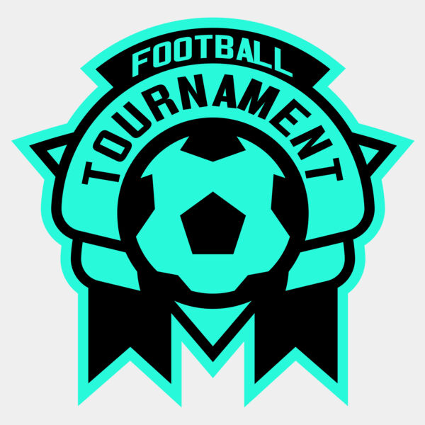 Tournament Football logo template Miniaturansicht