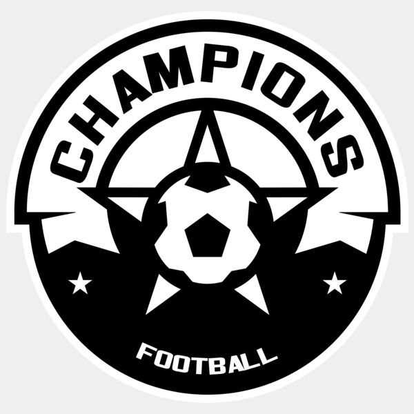 Champions Football logo template Miniaturansicht