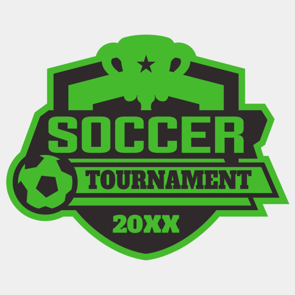 Soccer Tournament logo template 02 Miniaturansicht