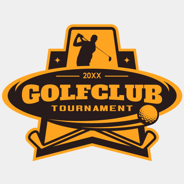 Golf club Tournament logo template 05 Miniaturansicht