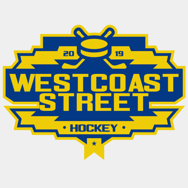 West Coast Street Hockey logo template Miniaturansicht