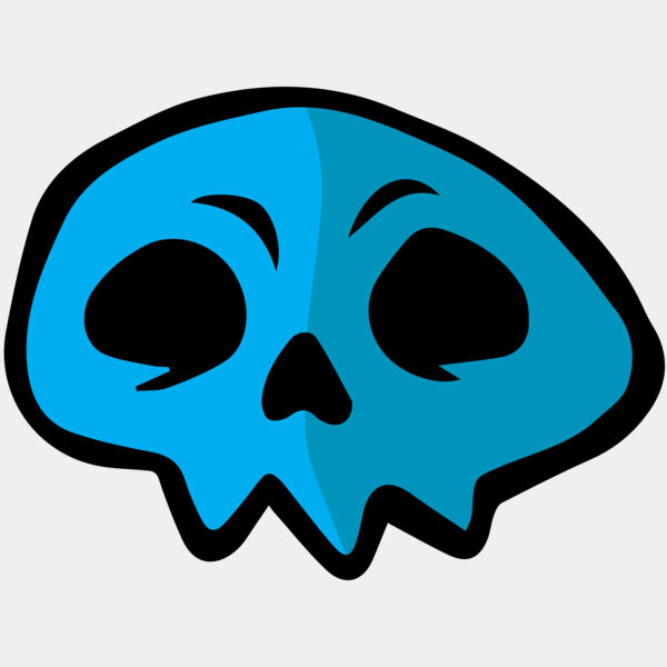 Elements Skull logo template 02 Miniaturansicht