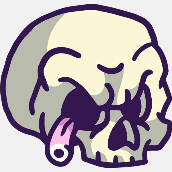 Elements Skulls logo template 66 Miniaturansicht