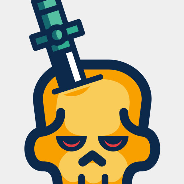 Elements Skulls logo template 153 Miniaturansicht