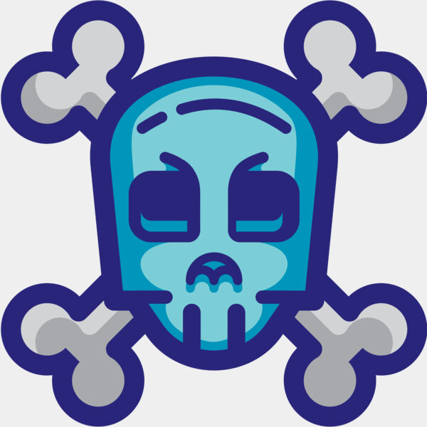 Elements Skulls logo template 161 Miniaturansicht