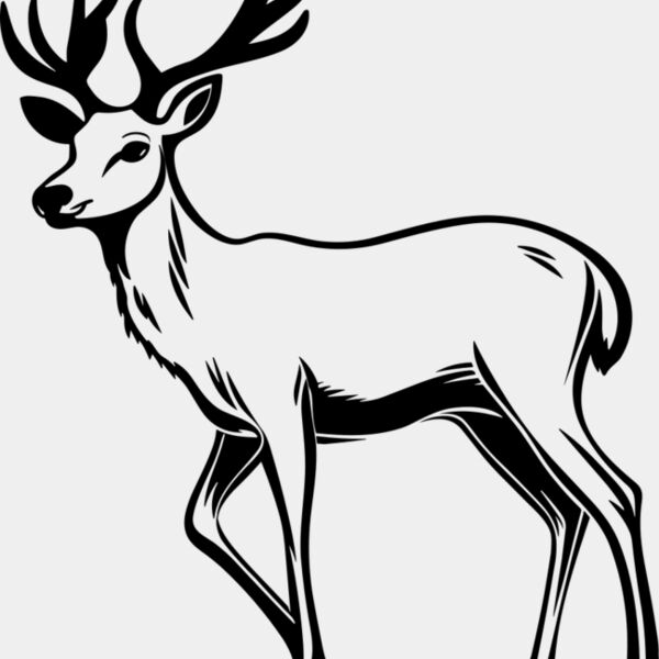 Deer   Clipart 1 Miniaturansicht