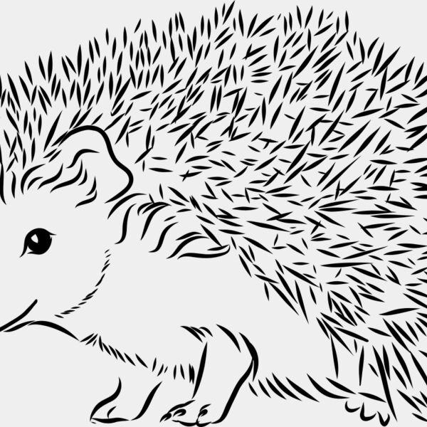 Hedgehog   Clipart 2 Miniaturansicht