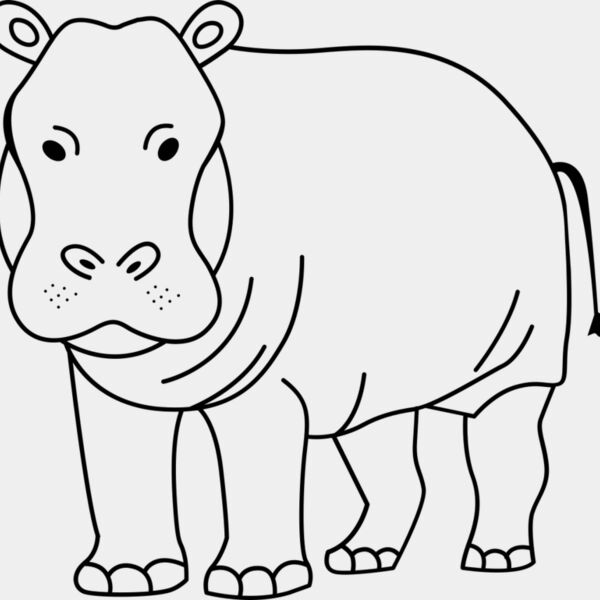 Hippopotamus   Clipart 2 Miniaturansicht