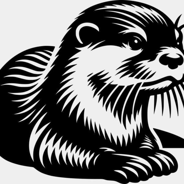 Otter   Clipart 2 Miniaturansicht