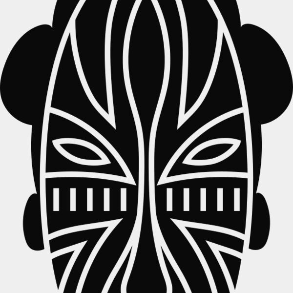 African Tribal Mask Miniaturansicht