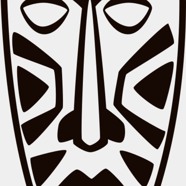 Polynesian Tribal Mask Miniaturansicht