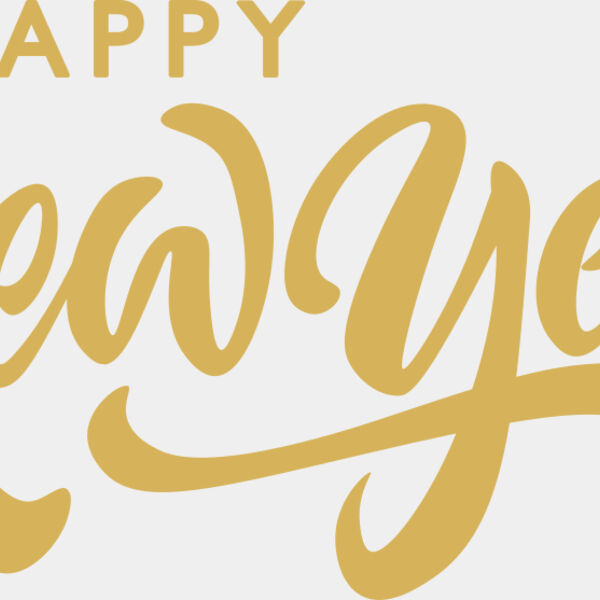Happy New Year Gold Miniaturansicht