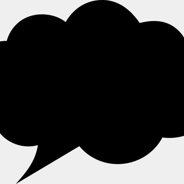 Cloud speech bubble Miniaturansicht