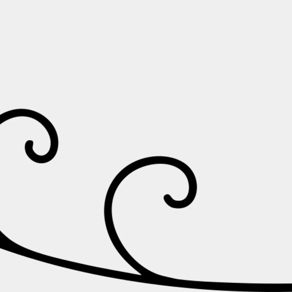 Curved Leaf Swirl Miniaturansicht