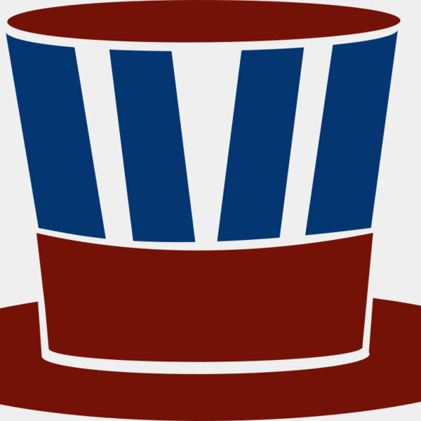 Patriotic Top Hat Miniaturansicht