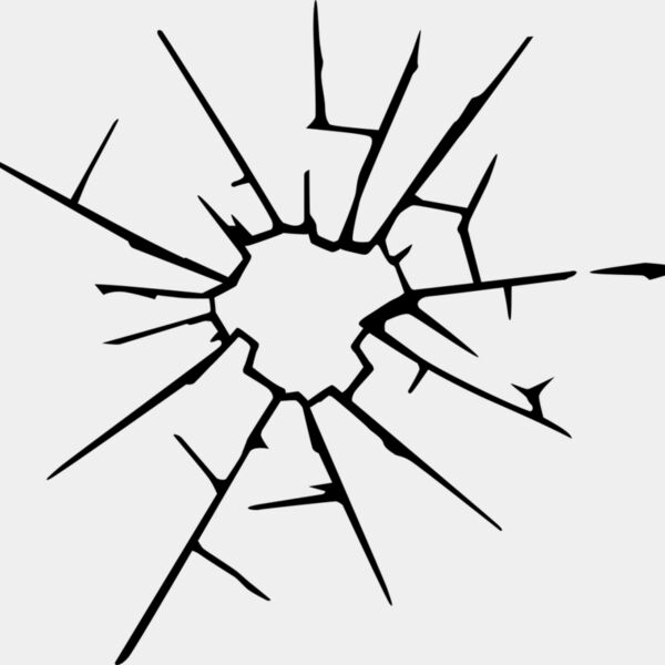 Broken Glass Crack Miniaturansicht